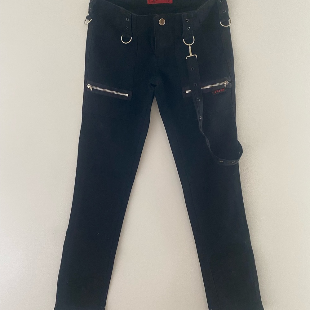 Tripp NYC Y2K NWOT Skinny Strapped Pants sz 5 - Picture 3 of 7